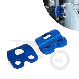 BAOUFF Dirt Bike Brake Line Hose Clamp Holder,CNC 6061 Aluminum Brake Cable Clamps for YZ125 YZ250 YZ450F 09-21/YZ250F 09-20/YZ85 19-21/YZ65 18-21/YZ125X YZ250FX YZ250X YZ450FX-Blue