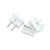 TAODAN 5PCS Lightweight Plug Replacement Electrical Plug Slide Plug White