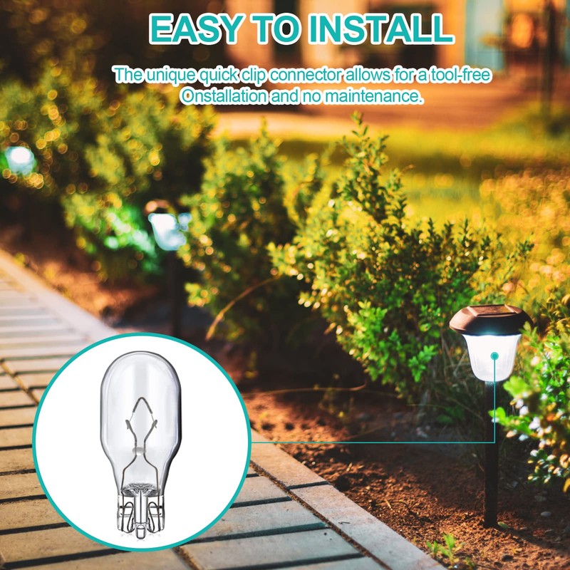 Kscjdg 18W 12V T5 Light Bulb Replacement Landscape Light Bulbs