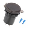2.4A 3 in 1 Multifunction Digital LED IP66 Car USB
