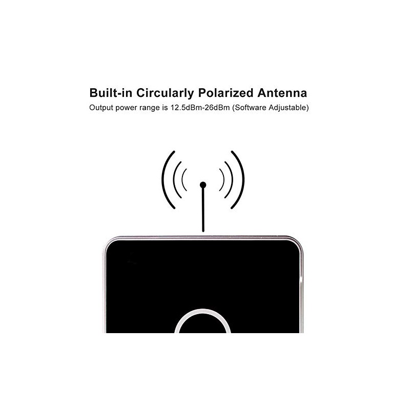 Thincol Lector de tarjetas RFID, UHF, 902 ~ 928 MHz,