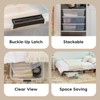IRIS USA 33 Qt Plastic Under Bed Storage Organizer Bin