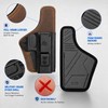All Day Comfortable IWB Holster for Glock 19/19X (Gen 3-6)