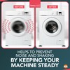 4pk Anti Vibration Pads for Washing Machine, Non-Slip Washing Machine