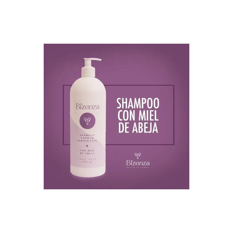 Shampoo Capilar Purificante Con Miel De Abeja 980gr.