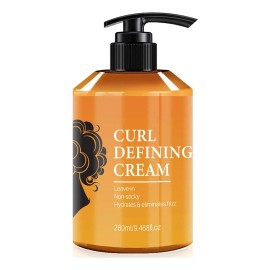 Crema Rizada Antiencrespamiento Para Un Peinado Duradero