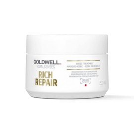 Goldwell Dualsenses Rich Repair 60Sek Pflegekur für trockenes und geschädigtes Haar, 200 ml