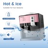 Top Loading Water Cooler Dispenser, Desktop Electric Hot and Cold