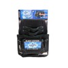 SK11 DEVICE DVC-KZ28 Genuine Leather Waist Nail Bag, 3 Tiers,