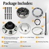 1744014 CV Joint High Angle Repair Kit Compatible with 2007-2018