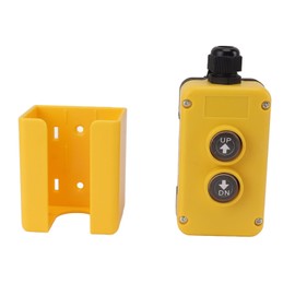 Cryfokt Dump Trailer Remote Control, Magnetic Back Easy to Install Dump Trailer Controller Versatille 12V DC Sensitive for Electric Forklift