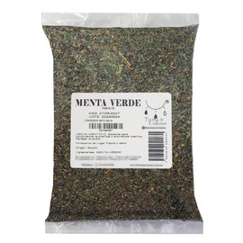 Menta Verde Aromatica Para Té Y Especia 250g en corte té - Tierra de Colores
