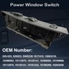 15883318 Front Driver Side Master Power Window Switch & Black