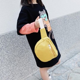 Kindergarten Kids' Neat Snack Hip Pack Crossbody Bag 6-Kids Hip Pack-Yellow L