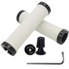 PLATT Bike Handlebar Grips with Aluminum Lock Non-Slip Rubber Bicycle