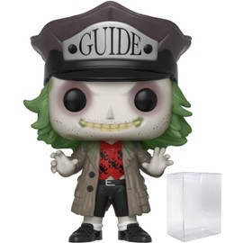 Funko POP Beetlejuice - Beetlejuice with Hat Pop! Vinyl Figure (Bundled with Compatible Pop Box Protector Case), Multicolor, 3.75 inches