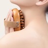 Fokmuaex Wooden Acupressure Massage Brush - Full Body Meridian Therapy