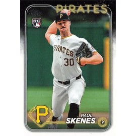 2024 Topps Update Baseball #US100 Paul Skenes Rookie Card RC Baseball Card