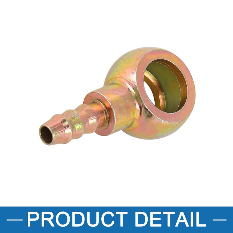 A ABSOPRO 2x 7.5 mm Inner Diameter Hose Barb 14