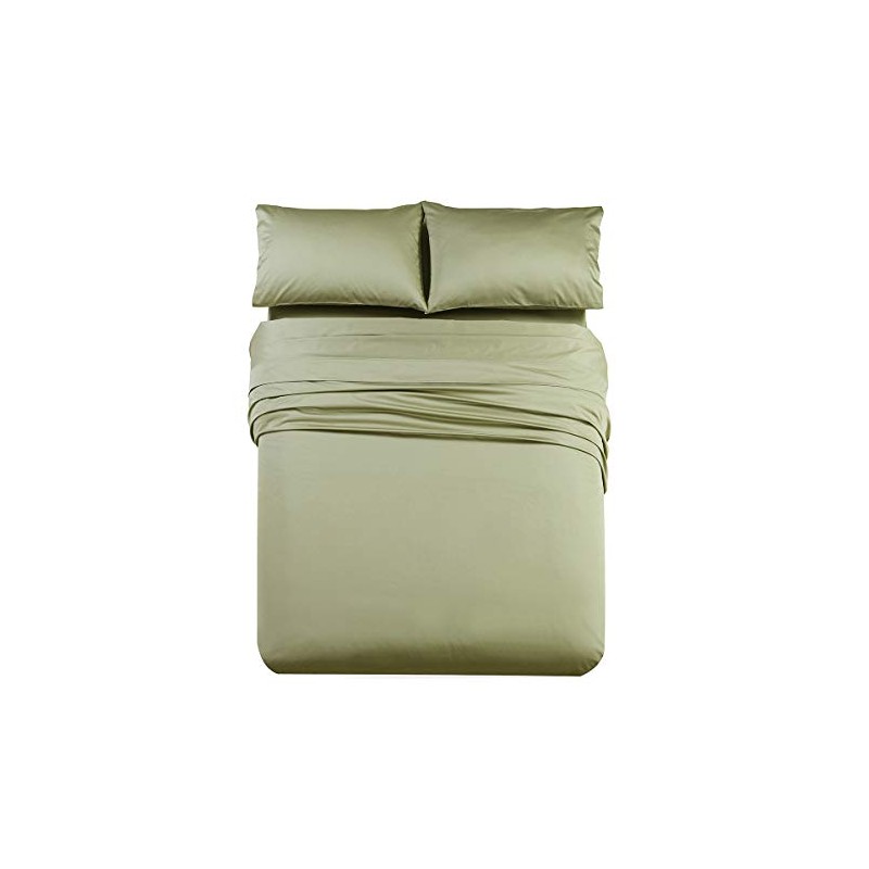 Royal Tradition Solid 1000-Thread-Count, 100-Percent Long Staple Cotton 4PC California