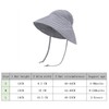 ZEBAN Unisex Child Adjustable Wide Brim Sun Protection Hat UPF