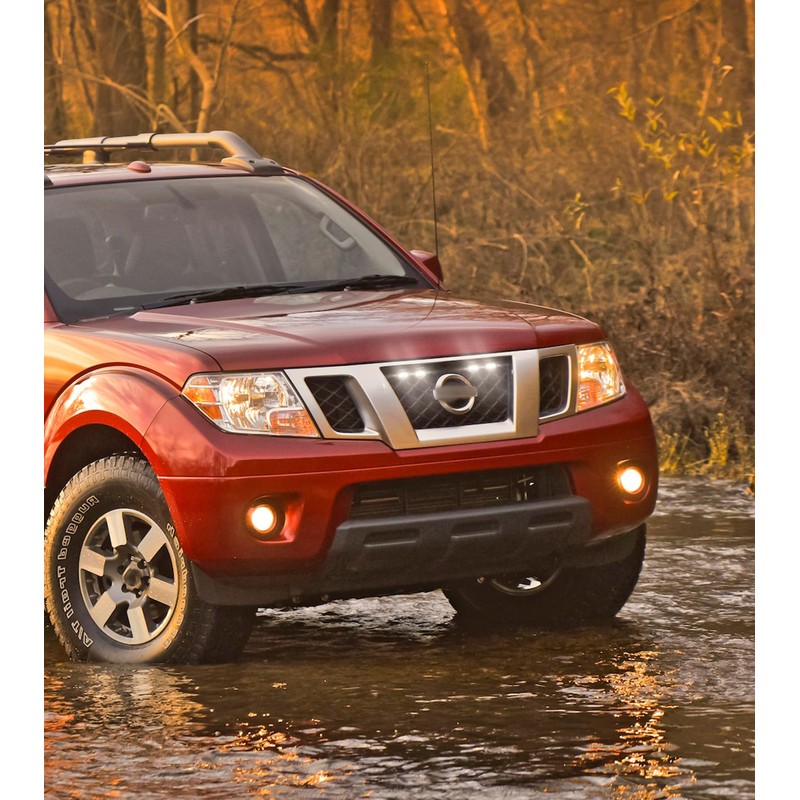 Front Bumper Grill Lights for Nissan Frontier 2009-2021 Accessories LED