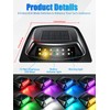 2026 Upgrade Solar Cab Lights for Truck, Solar Car Roof