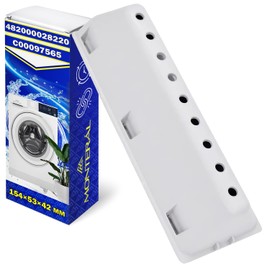 Washing Machine Drum Rib 154x53x42 mm with Original Code C00097565 C00097565 482000028220 for Indesit for Ariston for Whirlpool - Warranty 10 Years - MONTERAL