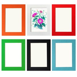 5x7 inch Stick-On Collage Picture Frames Set of 6,Photo Frame Collage for Wall Decor,No Nails Needed,Wall Mounting Display for Photos,Gallery Decor for Home Office Living Room Exhibition Wedding