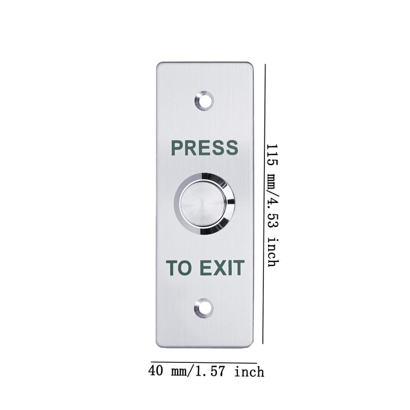 Push to Exit Button，12V DC Push to Exit Switch with