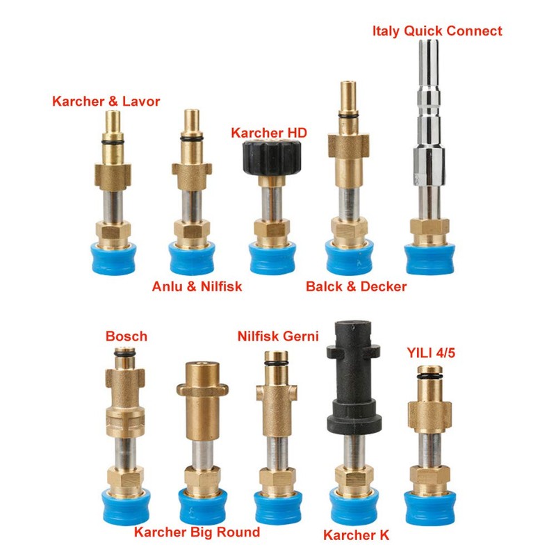 TopHomer Pressure Washer Adapter, Converts Bayonet Connector Quick Connect Fitting