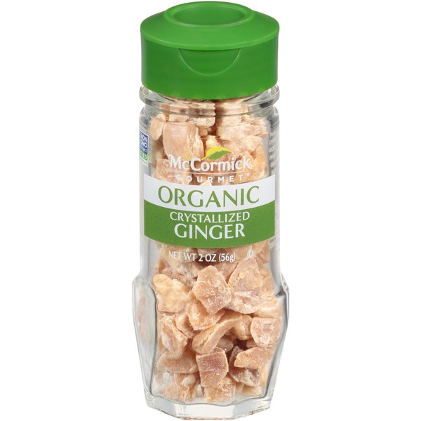 McCormick Gourmet Organic Crystallized Ginger, 2 oz
