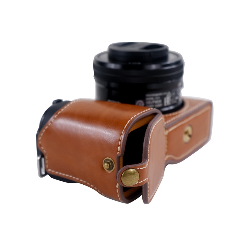 Rieibi ZVE10 Case - High Quality PU Leather Half Case