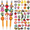 WDAHDHP Pencil Clip Topper, 50 Pcs Different Pencil Topper Decoration,