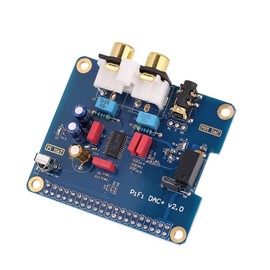 Richer-R I2S Interface PiFi DIGI DAC + HIFI DIGI Digital Audio Card Gold Plated RCV Double Clamp/Gold Plated 3.5mm Jack Socket