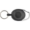 10 Piece Ski Pass Holder Black Transparent With Keyring, ID