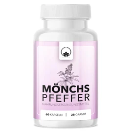 Saint Nutrition® Mönchspfeffer – Hochdosiert mit 10mg Agnus Castus – Nahrungsergänzungsmittel für Frauen – pflanzliche Unterstützung ohne künstliche Zusätze - 60 Premium Kapseln
