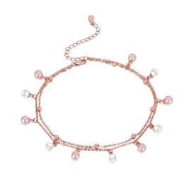 YFN Tennis/Moonstone/Lotus/Moon Phase/Star/Butterfly Anklet Sterling Silver Tennis Racket Anklet Jewellery Sports Gifts for Women Men Girls Boys, Sterling Silver, No gemstone