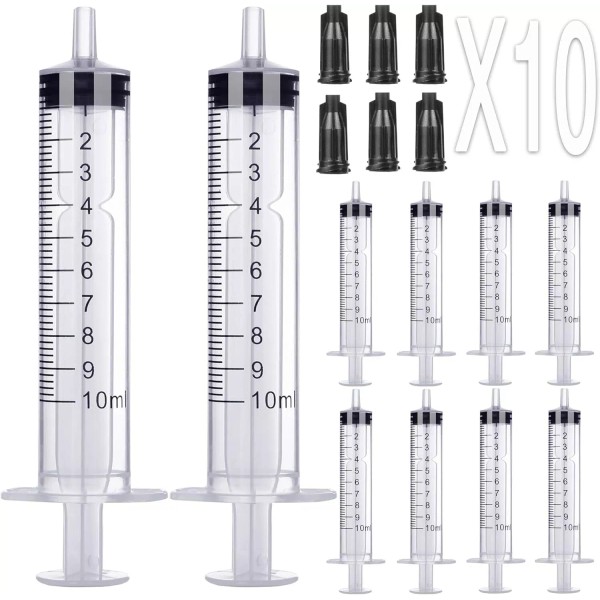 No Brand 10ml Syringe Without Needle - 10 ml Small
