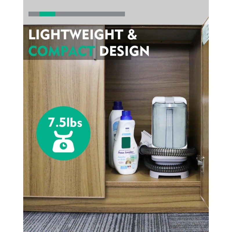 HAUSHOF 400W Corded Electric Carpet Spot Cleaners Handheld Deep Cleaner