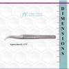 Professional Eyelash Tweezers Sharp, Needle Nose, Stainless Steel, Tweezers Precision