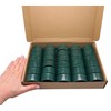 SKIR'CO Pack of 30 fence post caps, round, 48.3 mm,