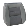 SecosAutoparts Front Driver Side Bottom Replacement Cloth Seat Cover Gray