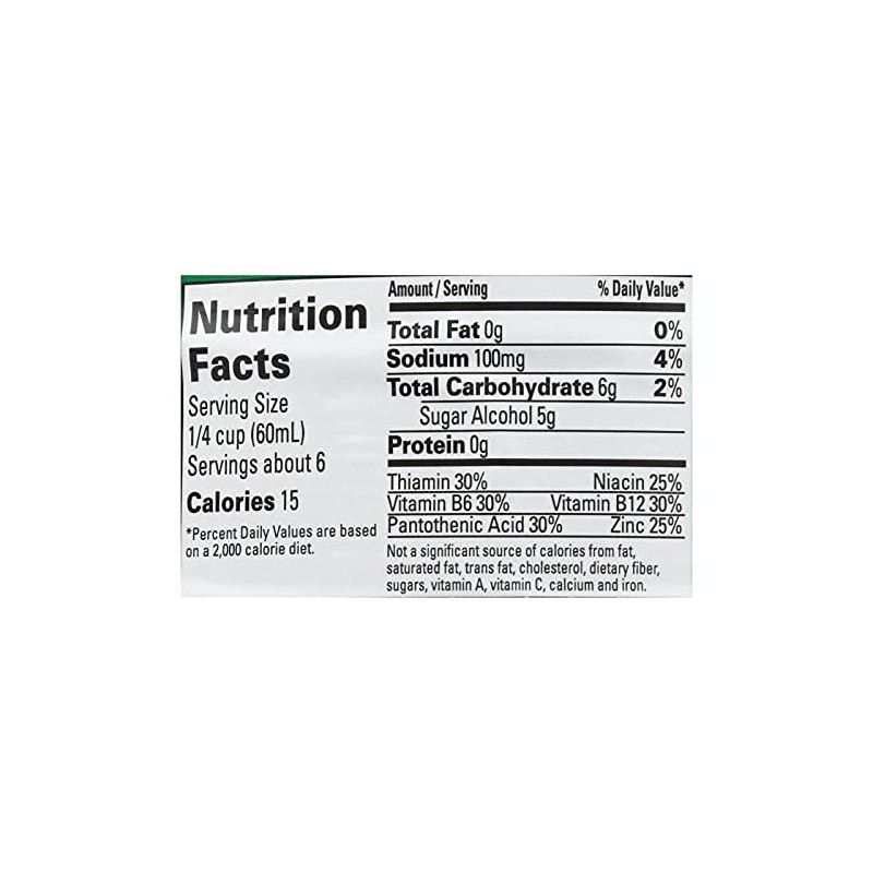 Vermont Sugar Free Syrup, 12-Ounce Bottles (Pack of 6)