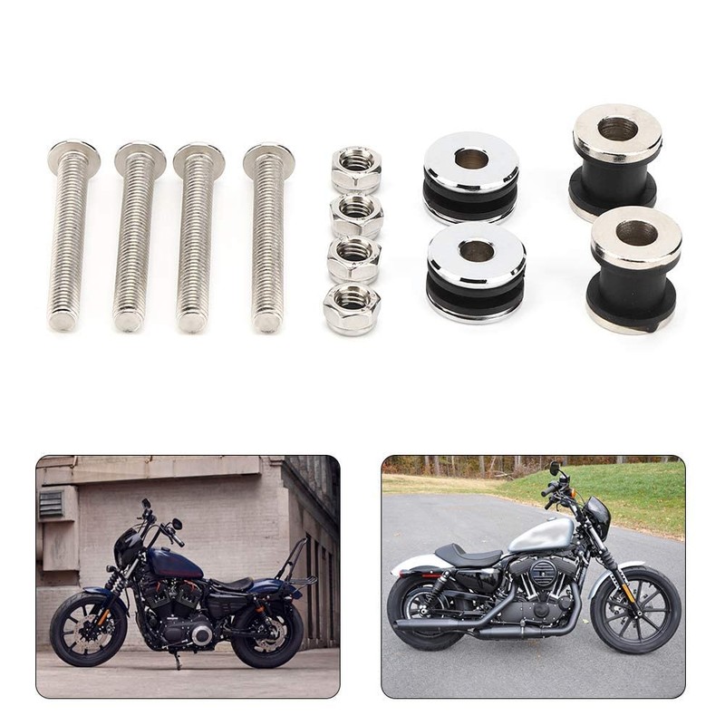 Quick Release Luggage Racks Sissy Bar Docking Hardware Kit Fits