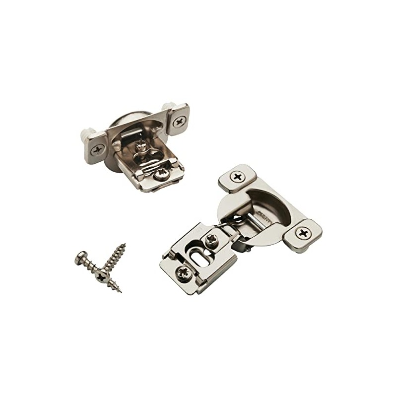 Liberty H70223C-NP-C 1/2-Inch Partial Overlay 2 Prong Base Plate