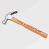 Abenteuernah Hammer personalisiert, Geburtstagsgeschenk, Geschenke für Männer, Papa, Onkel, Opa,