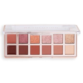 Revolution Beauty, The True Icon Bronze Eyeshadow Palette, 12 Ultra-Pigmented Matte & Shimmer Finishes & Shades, Long-Lasting & Blendable, Vegan & Cruelty-Free, 3.53 oz - Color: Smokey Icon Grunge, Size: 3.53 Ounce (Pack of 1)