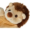 Heunec 394179 Hand Toy Doll Hedgehog Brown