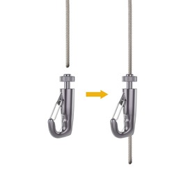JUNMORE Picture Hanging Hooks for Picture Hanging Systems Self-gripping Hook (4)
